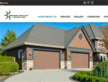 Tablet Screenshot of greencoastconstruction.net